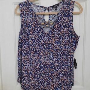 NWT! Silky Sleeveless Blouse